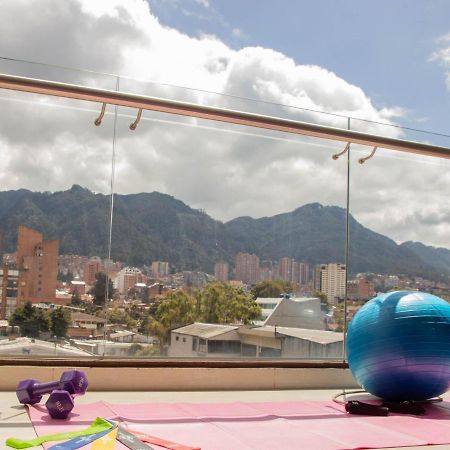 Ferienwohnung Wh Nuevo Piso, Zona Financiera, Vista A La Ciudad Bogotá Exterior foto