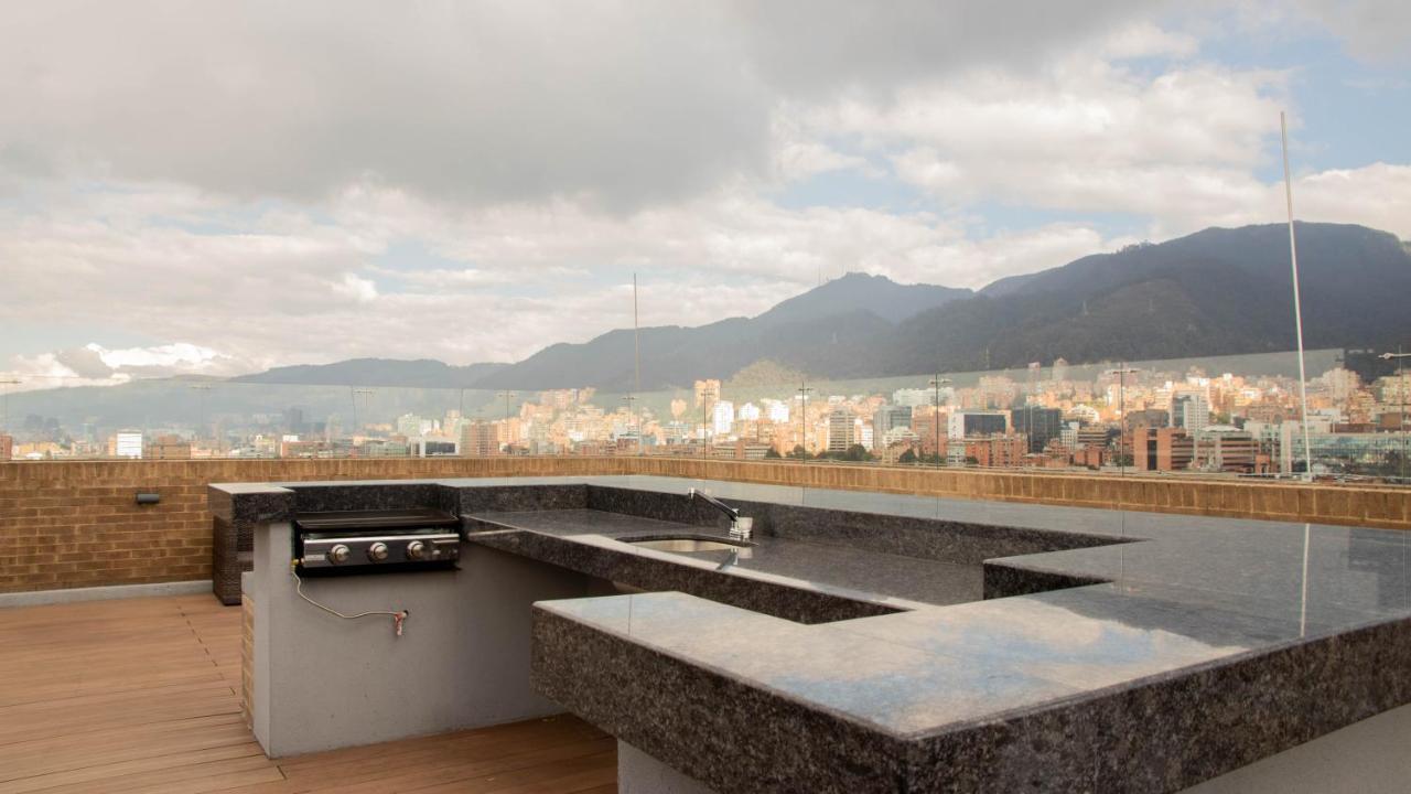 Ferienwohnung Wh Nuevo Piso, Zona Financiera, Vista A La Ciudad Bogotá Exterior foto