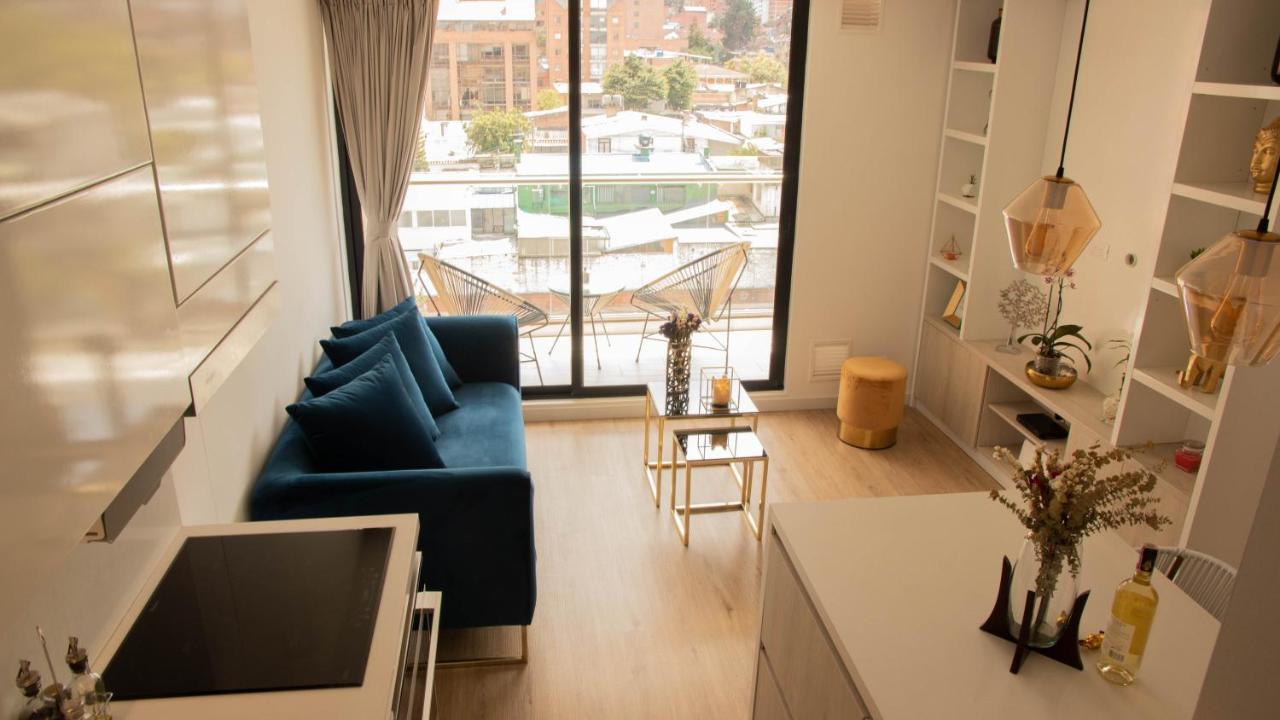 Ferienwohnung Wh Nuevo Piso, Zona Financiera, Vista A La Ciudad Bogotá Exterior foto