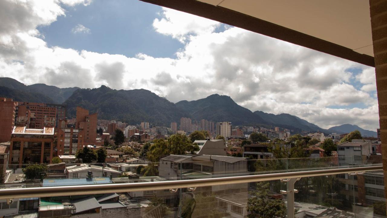 Ferienwohnung Wh Nuevo Piso, Zona Financiera, Vista A La Ciudad Bogotá Exterior foto